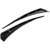 Resim Yaleker Honda Civic 2016-2018 İçin Abs Akrilik Açık Siyah Yan Havuz Kaplama - Zımparasız Montaj, Araç Estetiğini Artırır 