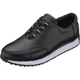 Resim Costo Shoes DORA-2023 Siyah Dana Derisi Rahat Geniş Kalıp Hafif Taban Erkek Spor Ayakkabısı 