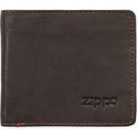 Resim Zippo Deri Cüzdan Moka Kahverengi 