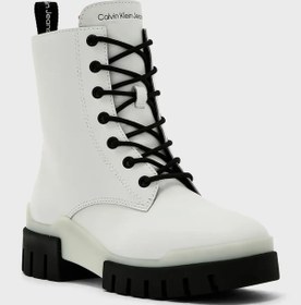 Resim Calvin Klein COMBAT MID LACEUP TR Kadın Beyaz Bot 