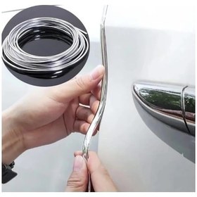 Resim Honda Odyssey Geçmeli 5 Metre Nikelaj Kapı Bagaj Koruyucu 