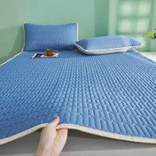 Resim 1 Adet Yastık Kılıfsız ve İçsiz, Lateks Matras Altlığı, Kaymaz ve Serinletici Yazlık Ev veya Öğrenci Yurdu Kullanımı için 