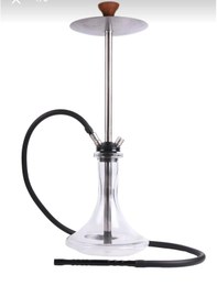 Resim Rustik Çelik Nargile Seti 