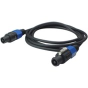 Resim Estello E8008B 3 Mt Speakon-Speakon Hoparlör Ara Kablo 