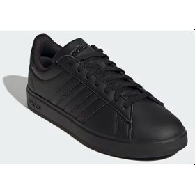 Resim GW9198 Adidas Grand Court 2 Erkek Spor Ayakkabı CBLACK/CBLACK Adidas