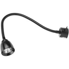 Resim Vkemall 7w Led Makine Işığı, Manyetik Tabanlı Esnek Boyun, Cnc, Torna, Perçin Makineleri İçin, 110v-220v Beyaz Işık, 700lm 