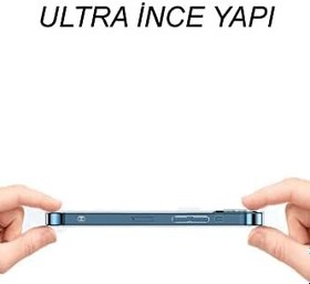 Resim KZY İletişim Xiaomi Mi 12 ile uyumlu Kapak Kamera Korumalı Süper Silikon Şeffaf Kılıf 