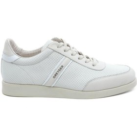 Resim Greyder 18462 Beyaz Hakiki Deri Erkek Sneaker Ayakkabı 