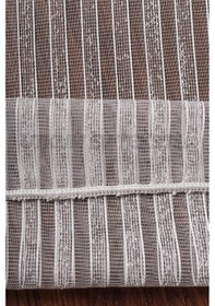 Resim Sedef Şerit Keten Tül Perde Akdz 1029 