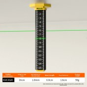 Resim Skycity Magneetik Ve Çift Kullanımlı Siyah Levha: Tavan Düzeltici, Duvar/floor Fayans Uygulama Aracı - Lazerli Ölçüm Ve Yüksek Hassasiyet 