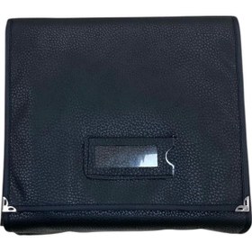 Resim Deri Kumaş Siyah Renk 80 / 76 Cm Üçlü Set Sergileme Seyahat Çantası 