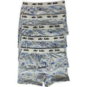 Resim Mostess Erkek Çocuk Likralı Boxer 5 Lİ PAKET 