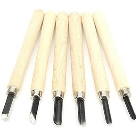 Resim Real Özs Seramik Ve Ahşap Oyma Seti 6'Lı 