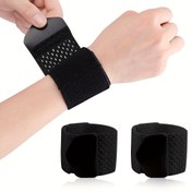 Resim 1 adet Karpal Tünel Bilek Desteği, Ayarlanabilir Elastik Polyester Lif Kayış, Elde Yıkanabilir, Günlük Konfor için, Genç/Kadın Uyumlu, Ergonomik Bileklik|Ayarlanabilir Bilek Desteği|Güvenli Uyum Kayışı 