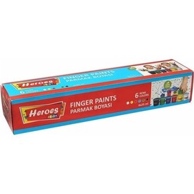 Resim Mey İthalat Ern-710 Heroes Color 6lı Parmak Boya - Eren Oyuncak 