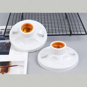 Resim 3/4 adet Endüstriyel Sınıf Plastik Tavan Montaj Donanımı - Konu Tabanı, Dayanıklı ve Kolay Kurulum, Elektrik Binaları İçin Uygun, Elektrikli Bağlantılar İçin Yüksek Verimli Konu Tabanı, Elektrikli Bağlantılardan Kurtulun 
