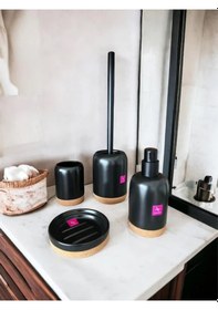 Resim Prima Nova Primanova Cartri Siyah Sıvı Sabunluk Siyah 