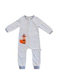 Resim Fox Gri Unisex Çocuk Polar Pijama 