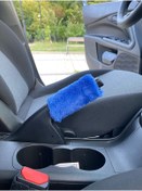 Resim habaca Yumuşak Peluş El Freni Süsü Mavi 