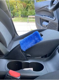 Resim habaca Yumuşak Peluş El Freni Süsü Mavi 