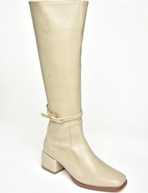 Resim fox SHOES T590142609 Kalın Topuklu Kadın Çizme 