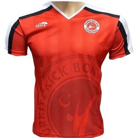 Resim Pars Point Fight Tişört Tek Üst Prs-1602 Kırmızı 