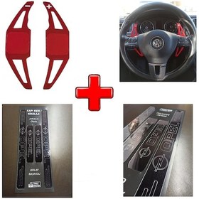 Resim Opel Antara Uyumlu Kapı Eşiği Ve F1 Kulakçık Vites Kolu (554410955) 