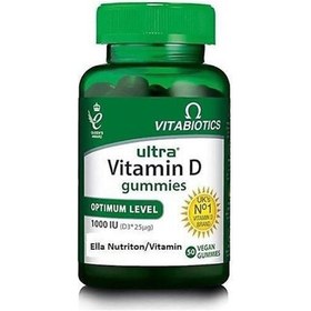 Resim Vitabiotics Ultra Vitamin D Gummies 1000 IU 50 Çiğnenebilir Form 