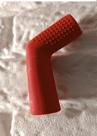 Resim Şanlı Motosiklet Vites Çorabı Kırmızı 