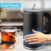 Resim kumtel 1,7 litre siyah kettle Kumtel