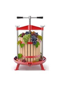 Resim Fenglin Hb 5g Wb 18 Litre Meşe Meyve Sıkma Presi 