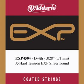 Resim D'Addario EXP4504 Pro-Arte Nylon Hard Tension Klasik Gitar Tek Tel (Re) 
