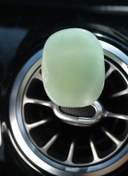 Resim TASARIM ARABAM ATİKE ELİF AKIN Aventurin Doğal Taş Oval Plaka Tel Sarmasız Klima Kokusu 