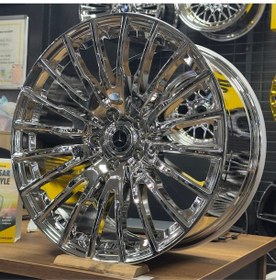 Resim Mercedes Maybach Krom 20 İthal Jant Takımı 8.5/9.5x20 5x120 Et25/et41 72.56mm Ön-arka Set 