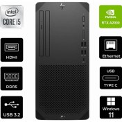 Resim Hp Z1 G9 Intel I5-14400F 8T2B2EA-050 128GB 1tb Rtx A2000 6gb Windows 11 Pro Masaüstü Iş Istasyonu 