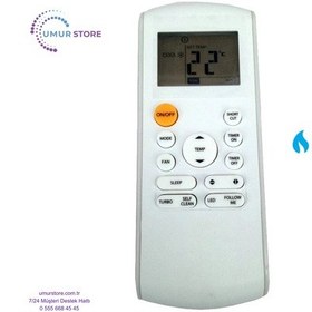 Resim Airfel Lvq140ud Uyumlu Klima Kumandası 