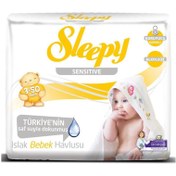 Resim Sleepy Sensitive Islak Mendil 3x50 - Standart / Standart 