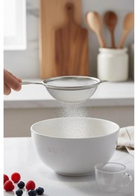 Resim Paslanmaz Çelik Kalaylı Süzgeç 12 Cm Çok Renkli 