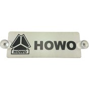Resim TKY Howo Tır Kamyon Ön Cam Süsü Mdf Yazı 
