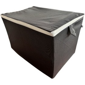 Resim Hurç Melanj, Astarlı, Tekli, Siyah, Orta Boy 50x50x70 Siyah 