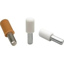 Resim CetKing Hırdavat Metal Başlı Raf Pimi 5mm 25 Adet Kahverengi 