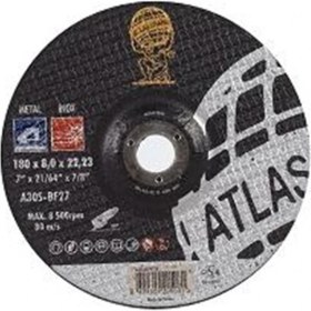 Resim Atlas Taşlama Taşı 180X6.4X22.23 (Metal/İnox) 