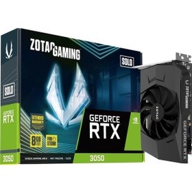 Resim Zotac NVIDIA GeForce RTX 3050 Solo ZT-A30500G-10L 8 GB GDDR6 128 Bit Ekran Kartı 