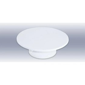 Resim Pasta Sıvama Standı Döner Plastik Beyaz 32 cm 