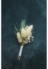 Resim 1 Adet Damat Yaka Çiçeği, Sağdıç Çiçeği Açık Yeşil 