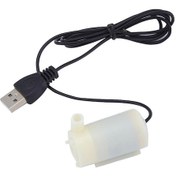 Resim Usb Girişli Mini Dalgıç Dik Su Pompası Ip68 Saatte 80-120 Litre 