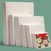 Resim 50 adet Premium Kare Yağlı Boya Kağıdı, Sanatçılar için Ekstra Kalın Tuval Levhaları, Pürüzsüz Yüzey, Detaylı Sanat Eserleri ve Profesyonel Kullanım için İdeal, Sanatçı Tuval Levhaları | Kaliteli Sanat Kağıdı, Dokulu 
