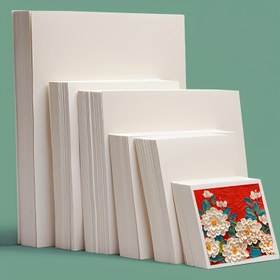 Resim 50 adet Premium Kare Yağlı Boya Kağıdı, Sanatçılar için Ekstra Kalın Tuval Levhaları, Pürüzsüz Yüzey, Detaylı Sanat Eserleri ve Profesyonel Kullanım için İdeal, Sanatçı Tuval Levhaları | Kaliteli Sanat Kağıdı, Dokulu 
