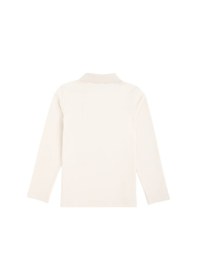 Resim U.S. Polo Assn. Kız Çocuk Krem Polo Yaka Basic Sweatshirt 50296377-VR071 