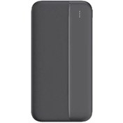 Resim Dexim DC01 10.000 mAH Superslim Led Işıklı Powerbank - Siyah 